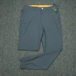 Macade Pants Men 30x30 Stone Blue Performance Stretch Jogger Golf NWT